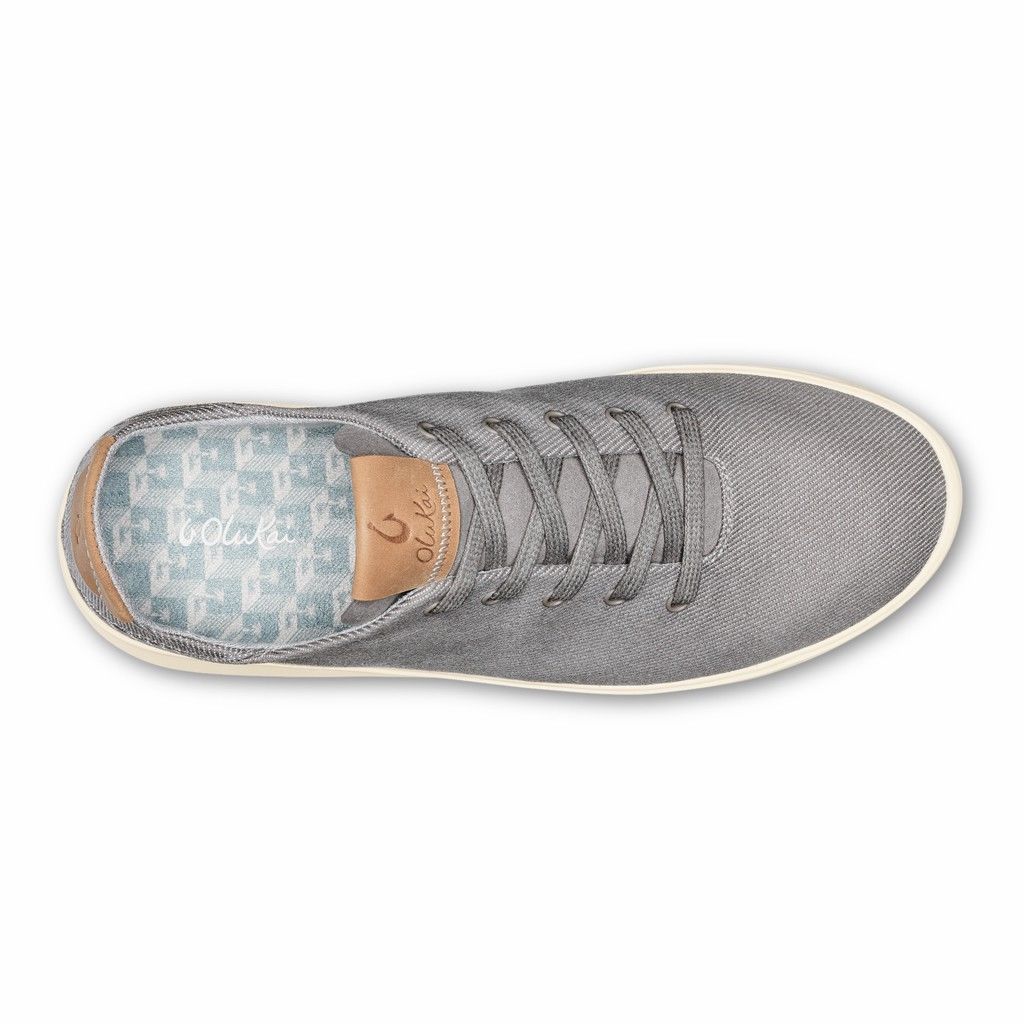 Olukai Women's Ki Ihele Li Sneaker - Fog US054-932